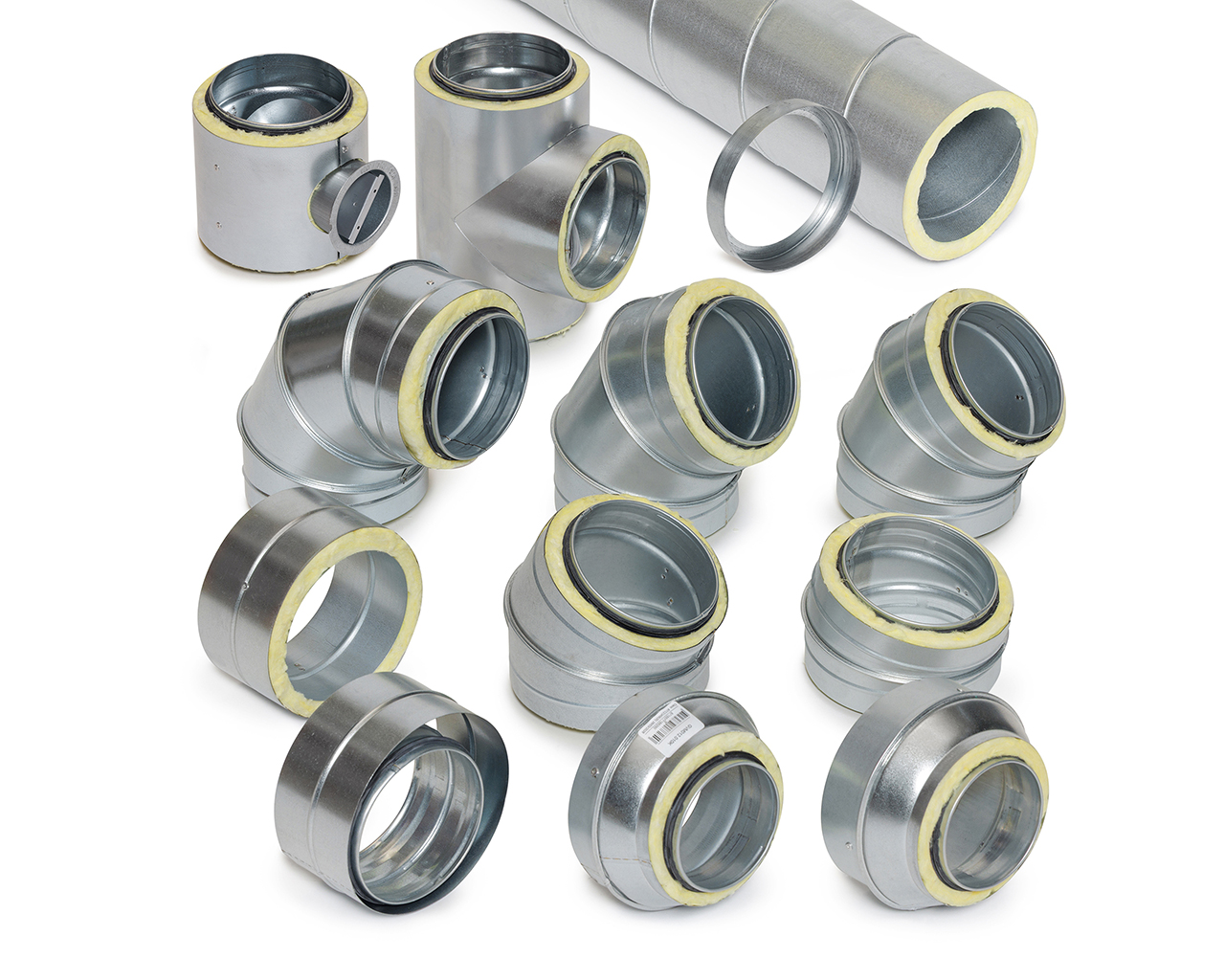 Marine - Ducts and fittings - Insulated